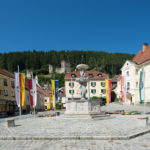 Geschichtsträchtiger Hauptplatz in Friesach